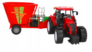 Traktor s kŕmnym vozom PASZOWÓZ 2638